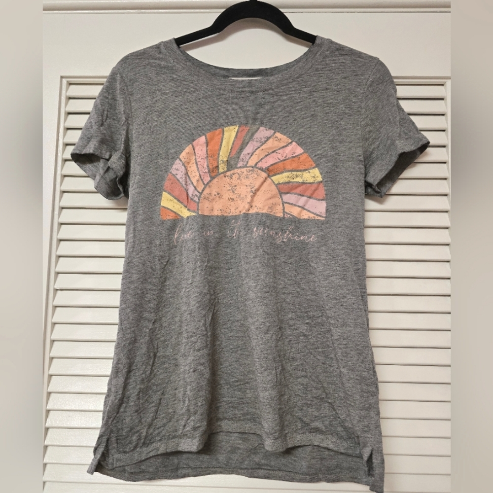 C&C California - Live in the Sunshine Loose-Fit Casual Lightweight Graphic Top